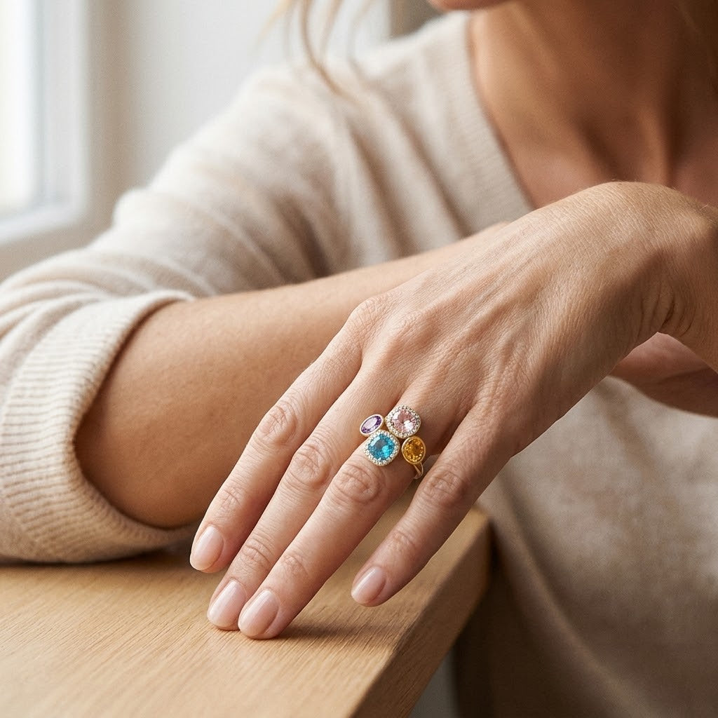 Anillo Four Seasons (2 acabados)