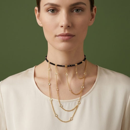 Choker Fantasía Black
