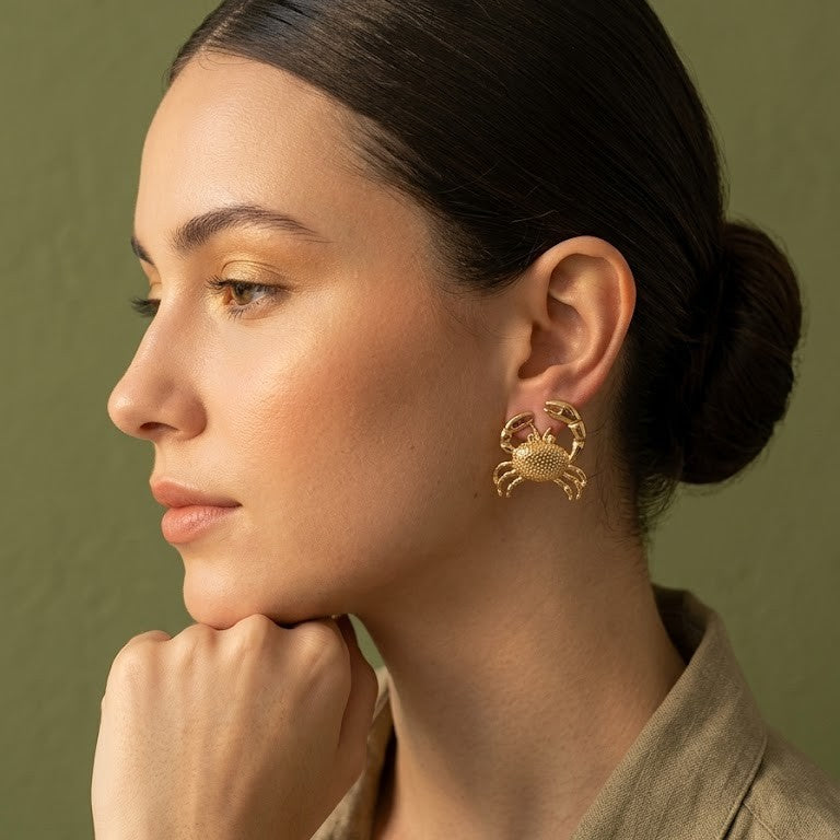 Pendientes Cangrejo