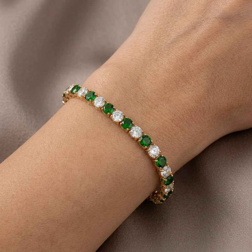 Pulsera Riviere Oro (4 colores)