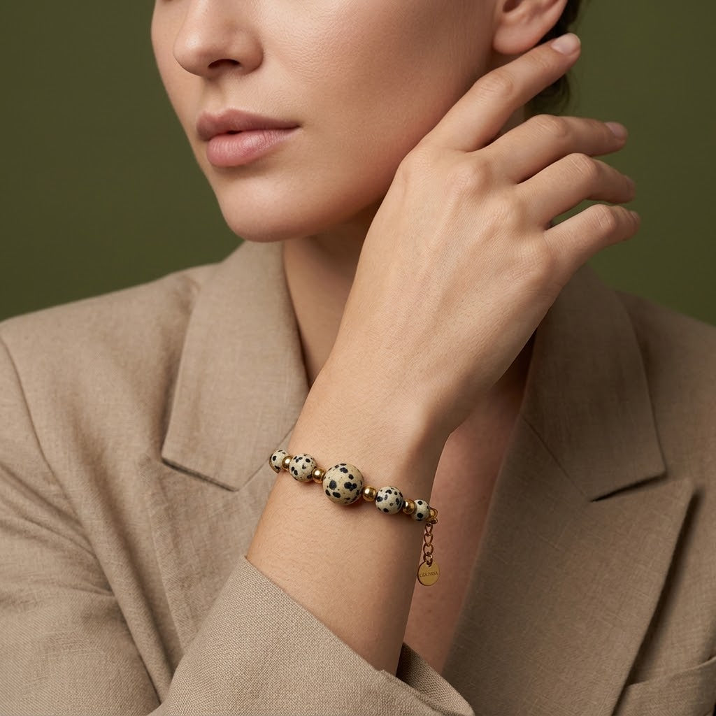 Pulsera Dálmata (personalizable)