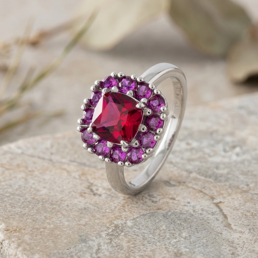 Anillo Burgundy