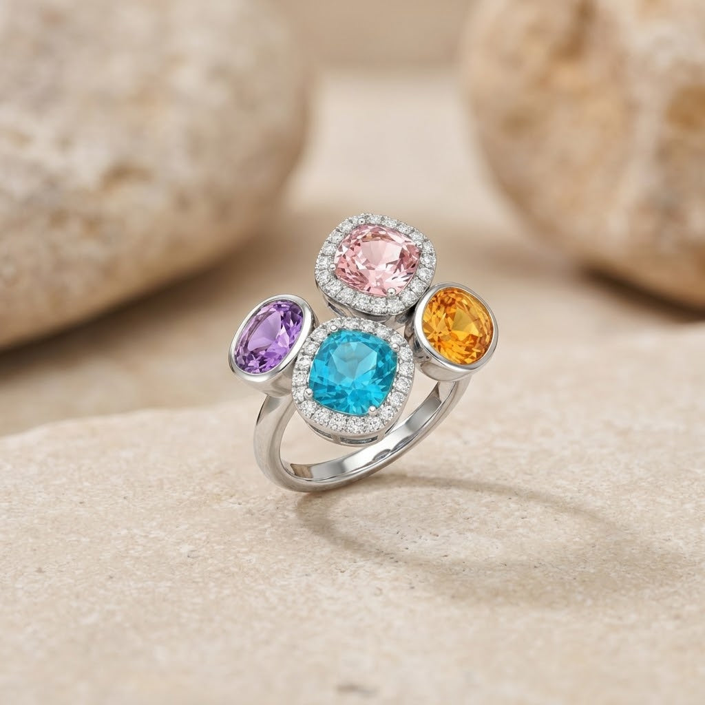 Anillo Four Seasons (2 acabados)
