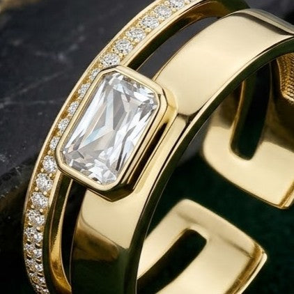Anillo Valentina Cristal