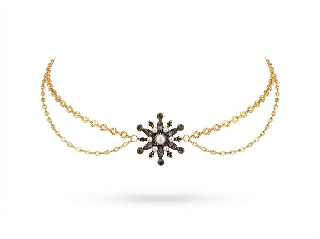 Choker Carmen White