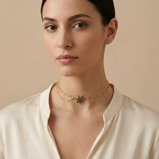 Choker Carmen Black