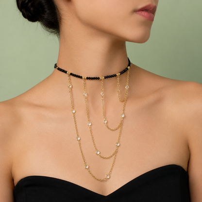 Choker Fantasía Black