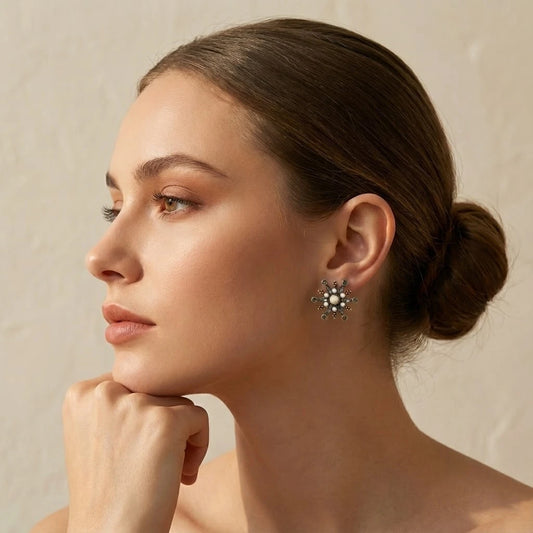 Pendientes Carmen White