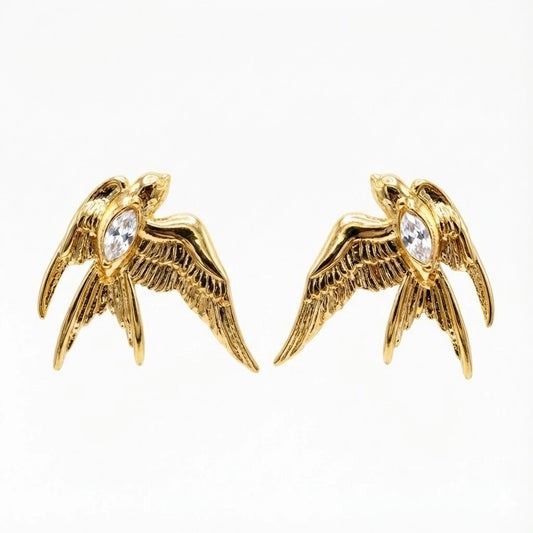 Pendientes Colibrí
