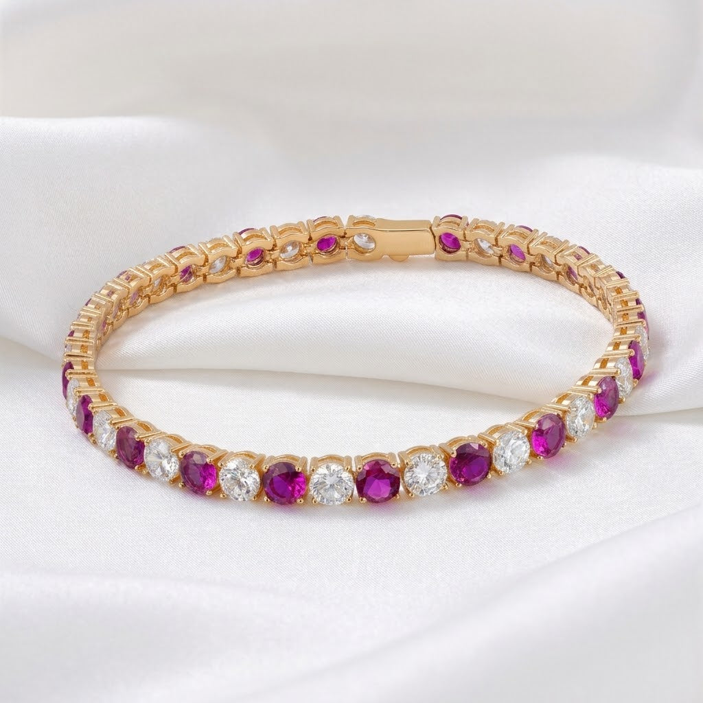 Pulsera Riviere Oro (4 colores)