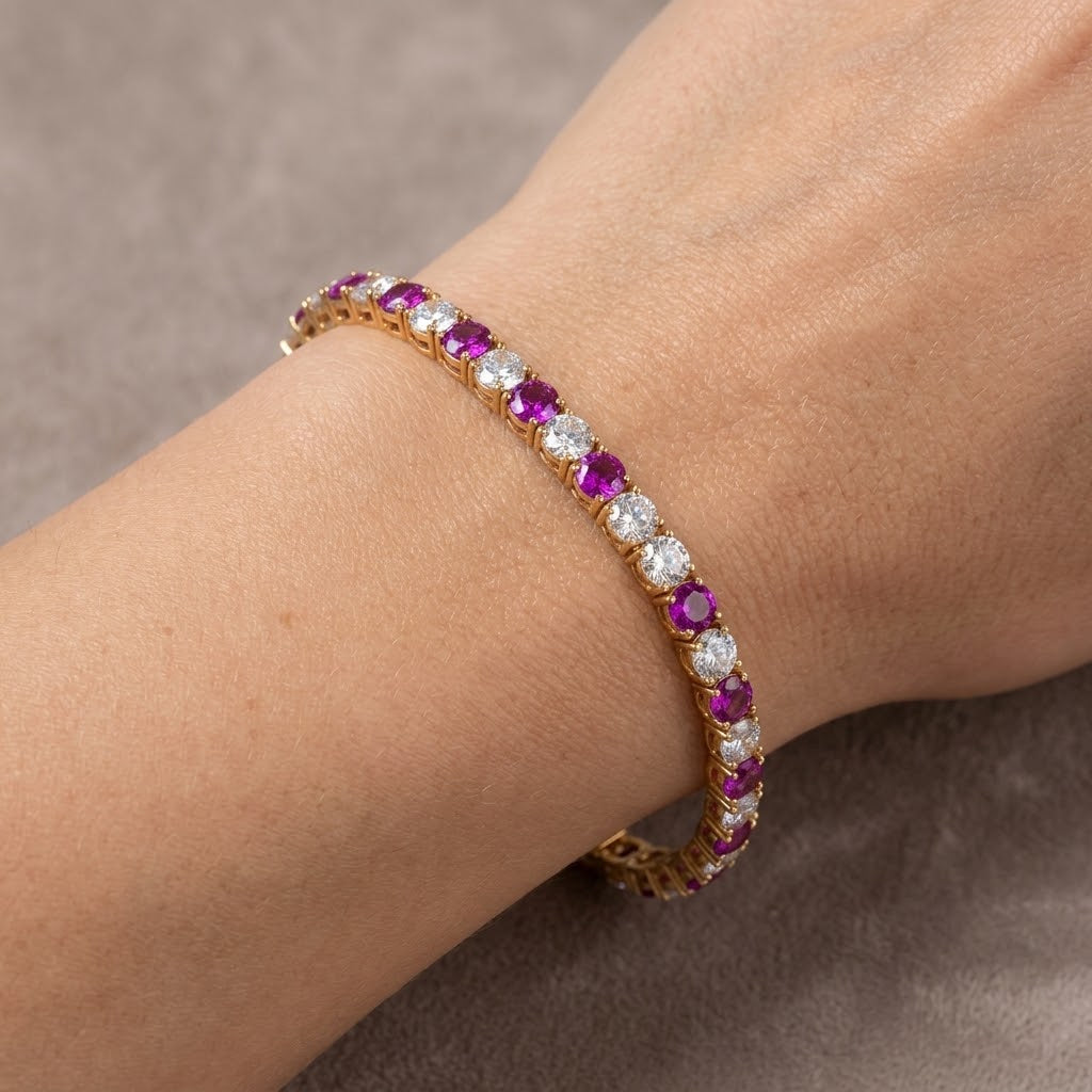 Pulsera Riviere Oro (4 colores)