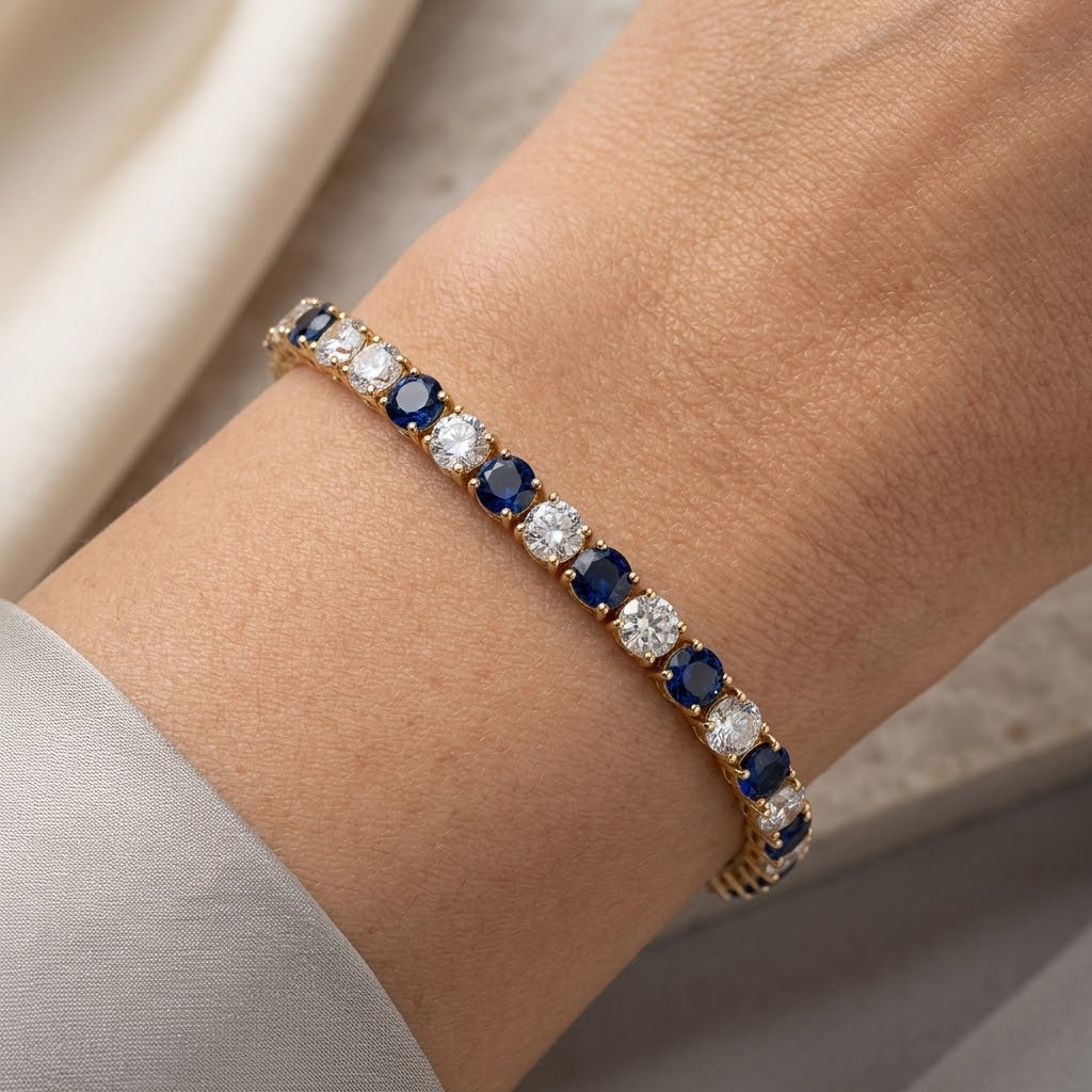 Pulsera Riviere Oro (4 colores)