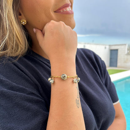Pulsera Cruela (personalizable)