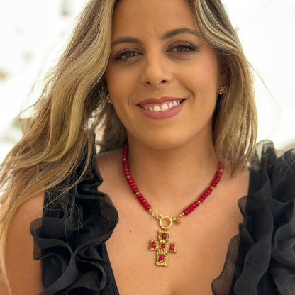 Collar Cruz (4 colores y personalizable)