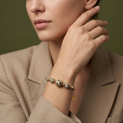 Pulsera Dálmata (personalizable)